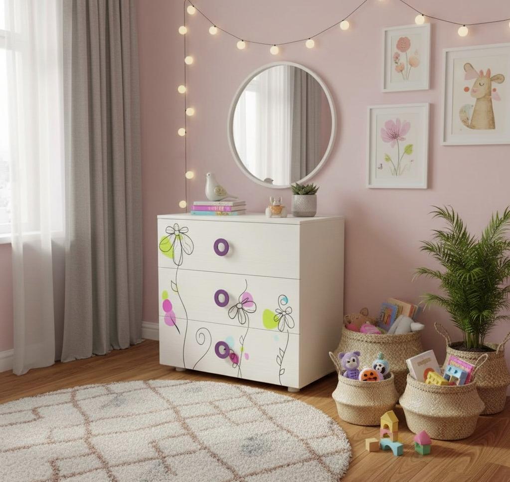 Комод коллекции Цветы New