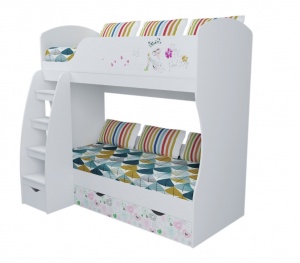 Кровать двухъярусная Анита 180*80