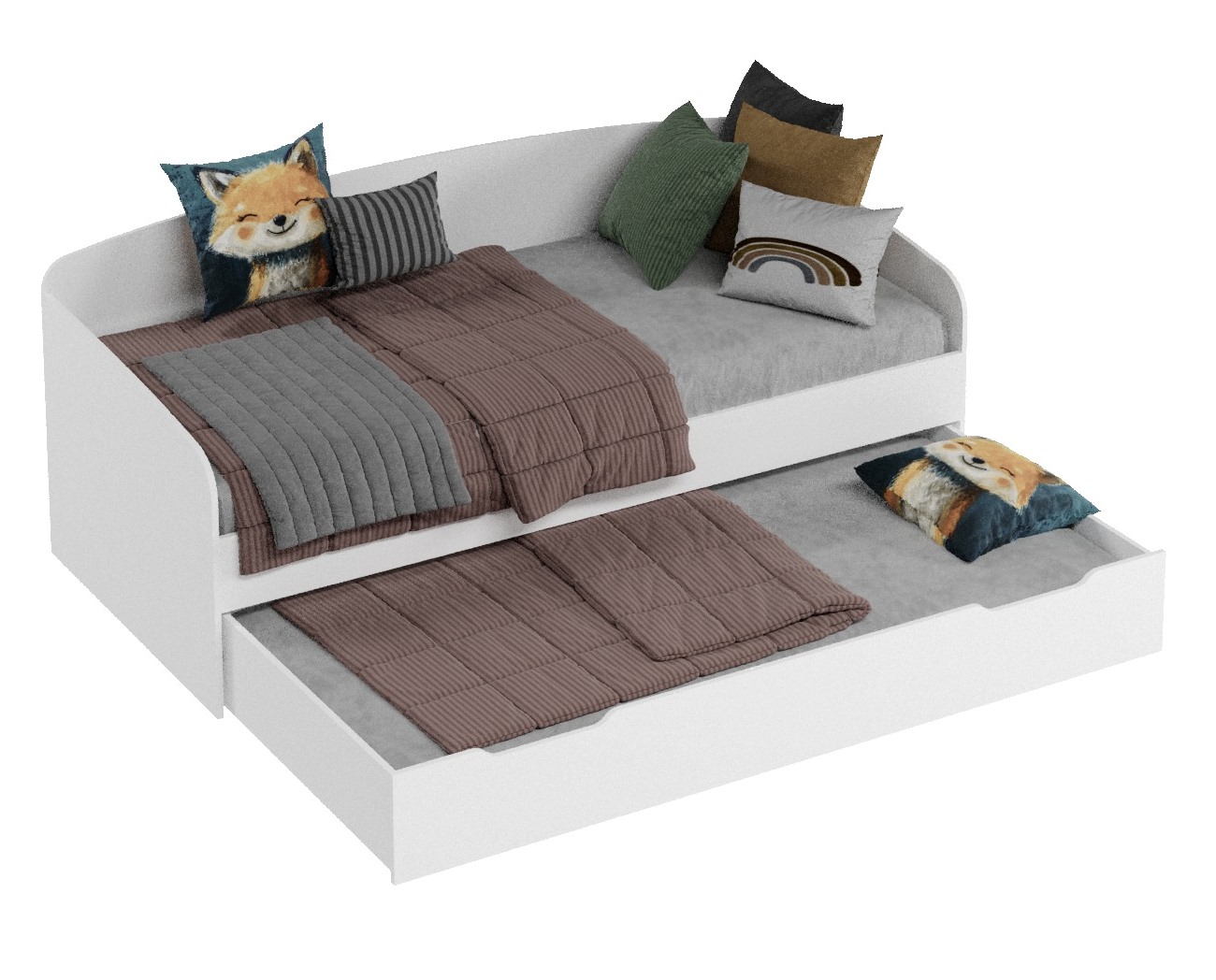 Кровать 2-х ярусная выдвижная Двушка 190х90