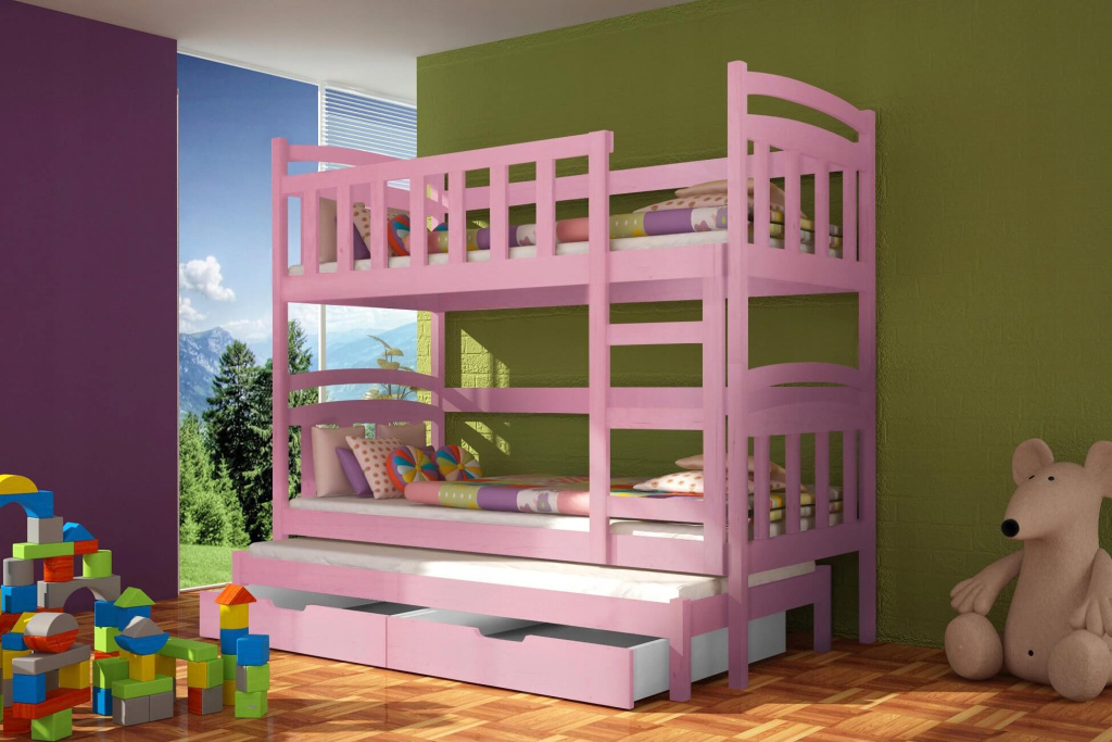 Детские двухъярусные кровати функциональность