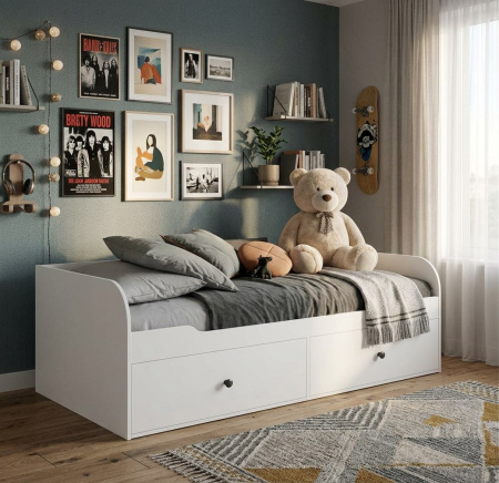 Кровать коллекции Норд (размеры разные) от Династия Kids