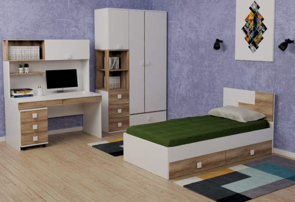 Кровать 200х90 коллекции Модерн  от Династия Kids