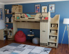 Кровать-чердак 190х80 Фрегат-4  от Династия Kids