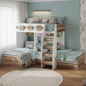 Трехъярусные кровати 