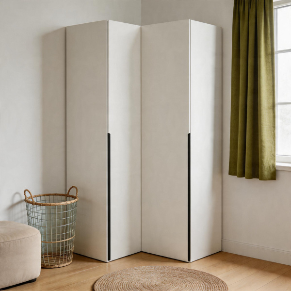 Шкаф угловой + пенал коллекции Брайт