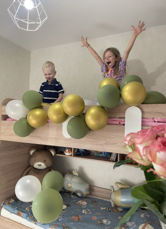 Кровать двухъярусная Фортуна-2 (цвета разные) 180х80  от Династия Kids