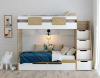 Кровать-чердак Мозаика + кровать Мозаика 190х90 от Династия Kids