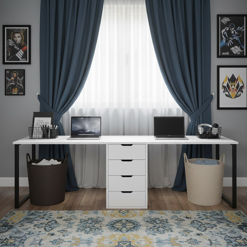 Столы для 2 детей  от Династия Kids