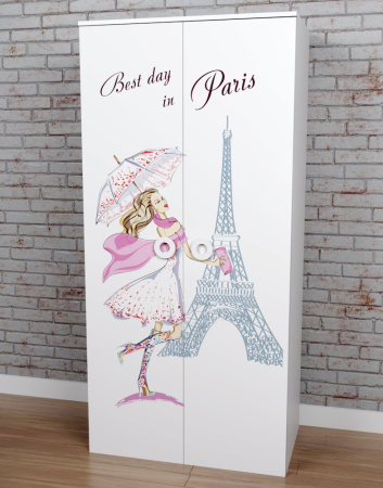 Шкаф для одежды Модница New от Династия Kids