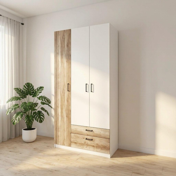 Шкаф 3-х створчатый коллекции Твой Стиль (глубина 479 мм) 