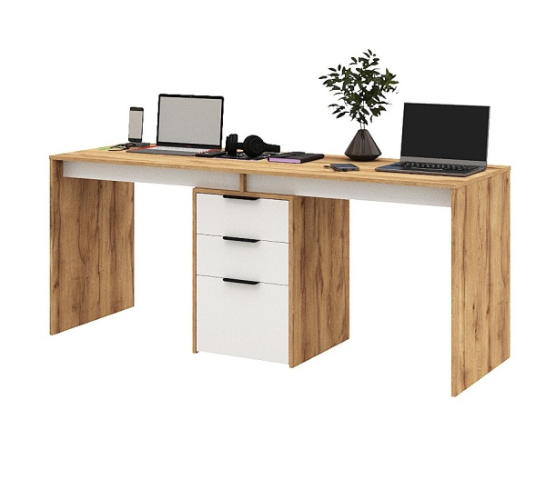 Стол Тандем 1800 мм (корпус дуб золотистый) 