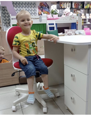 НАБОР: Кровать-чердак Мозаика-2 + Стол коллекции Умка от Династия Kids