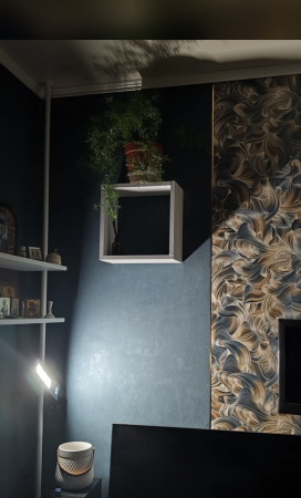 Комплект интерьерных полок Кубики (цвет белый)