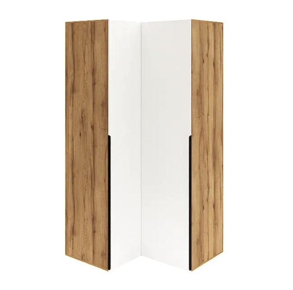 Шкаф угловой + пенал коллекции Брайт Золотистый от Династия Kids