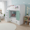 Кровать двухъярусная коллекции Совята 180х80 от Династия Kids
