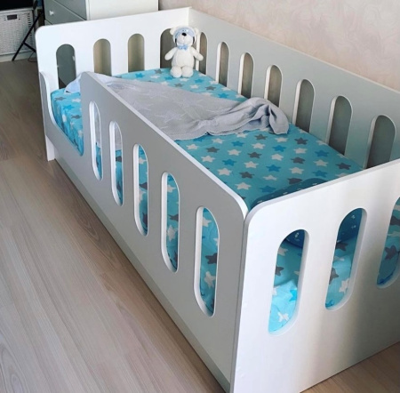 Кровать Сказка 160х80 (правый/левый бортик) от Династия Kids