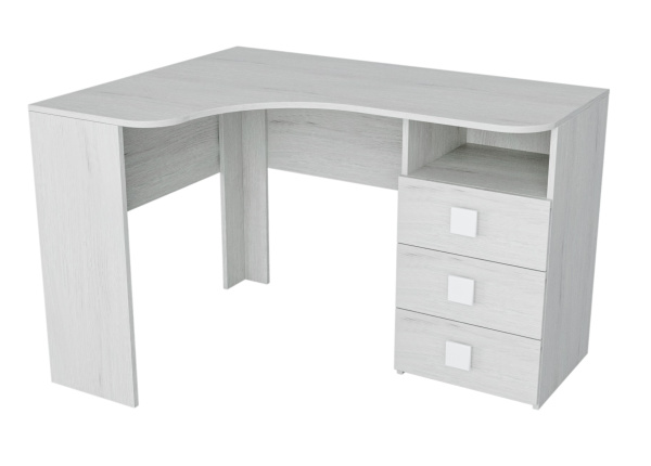 Стол угловой Твоё (левый) с  3 ящиками ширина 1160 