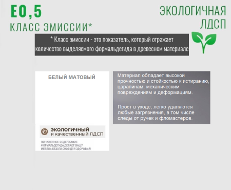 Полка настенная 1200 мм коллекции Брайт  от Династия Kids