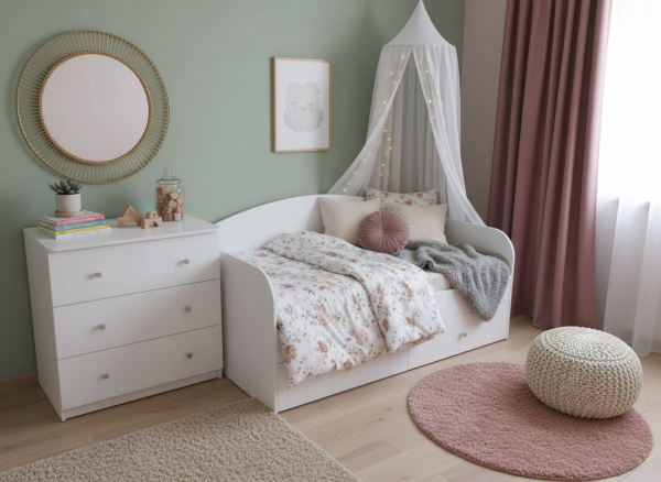 Кровать коллекции Умка 200х90  от Династия Kids