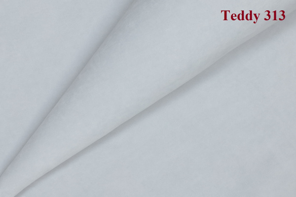 Кровать Слайт Классика 200х90. Велюр Teddy 313 (серый)