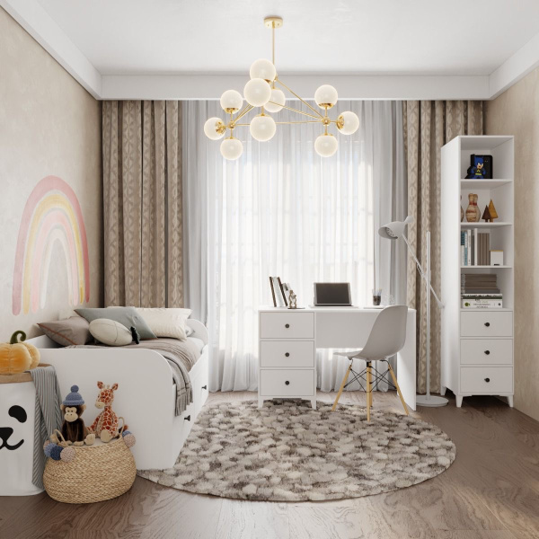 Кровать коллекции Вест 190х90 от Династия Kids