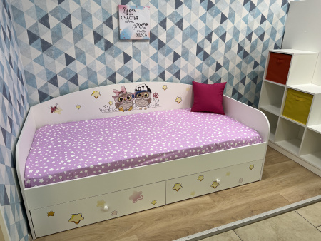 Кровать коллекции Совята NEW 190х90 от Династия Kids