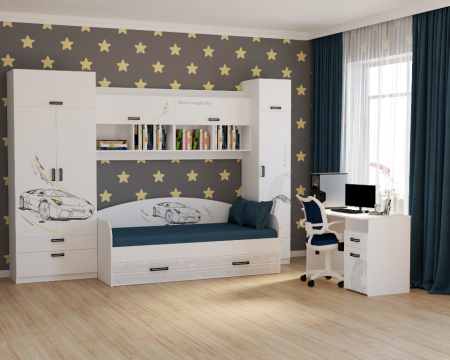 Шкаф коллекции Престиж New от Династия Kids