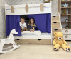 Двухъярусная кровать Фортуна (размеры и цвета разные) от Династия Kids