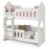Двухъярусная кровать Домик 160х80  от Династия Kids