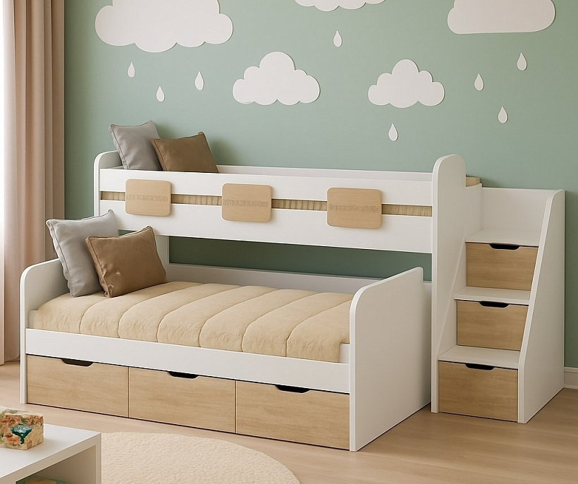 Выдвижные кровати Выдвижные кровати от Династия Kids