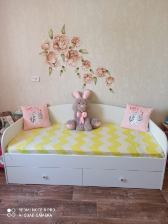 Кровать Умка New 180х80 (цвет белый) от Династия Kids