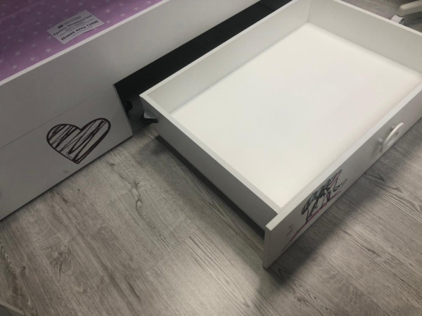 Кровать 190х90 Модница-6 New от Династия Kids