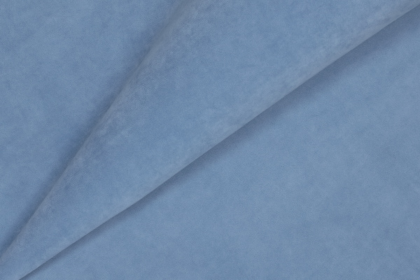 Мягкая кровать Эрмика 160х80. Велюр Teddy 311 (голубой) 