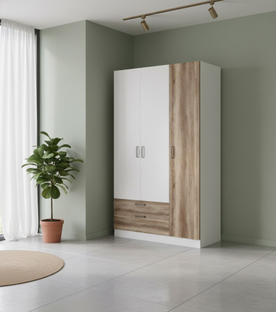 Шкаф 3-х створчатый коллекции Твой Стиль (глубина 479 мм) 