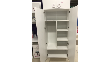 Шкаф для одежды Модница New от Династия Kids