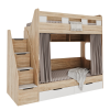 Кровать 2-х ярусная Твинс 190х90 (дуб сонома + белый)