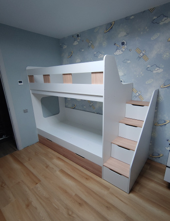Двухъярусная кровать Твинс 190х90 от Династия Kids
