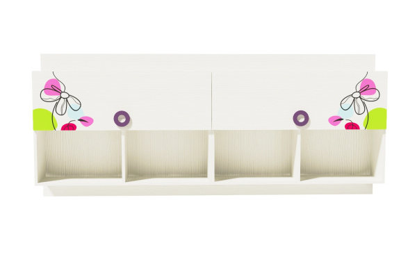 Полка (2 шт) Цветы New  от Династия Kids