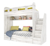 2-х ярусная кровать Юниор-2 (дуб шавиниган) 190х80 от Династия Kids