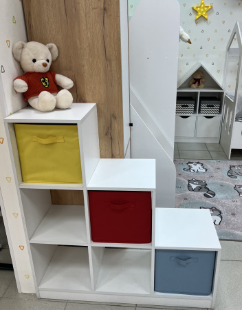 Стеллаж для игрушек (правый/левый) от Династия Kids