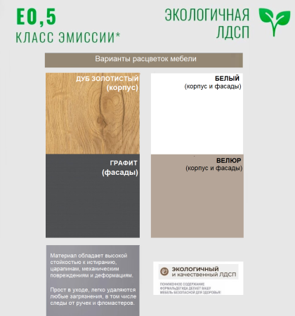 Кровать коллекции Брайт Графит от Династия Kids