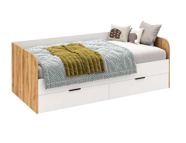 Кровать коллекции Брайт Золотистый