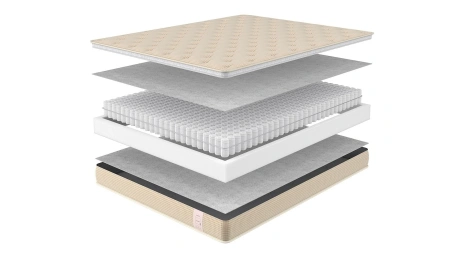 Матрас пружинный PLOMBIR Hard 120x200. Жесткий. Высота 16 см от Династия Kids