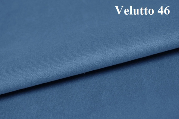 Мягкая кровать Nepos 200х90 (универсальный бортик). Велюр Velutto 46 (голубой) от Династия Kids