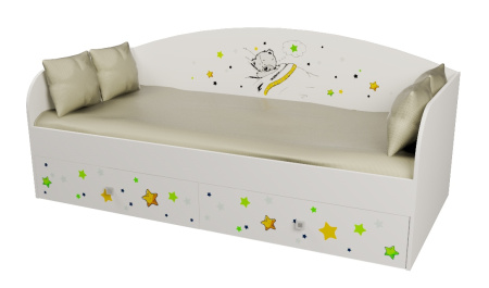 Кровать 190х90 коллекции Тедди от Династия Kids