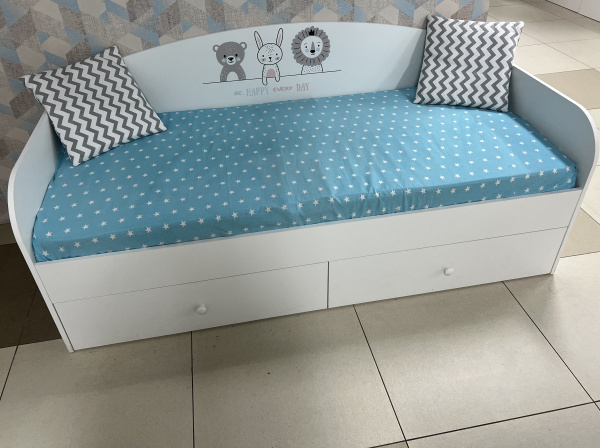 Комплект коллекции Хэппи: кровать односпальная + шкаф