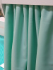 Комплект занавесок (2 шт) бирюзовый