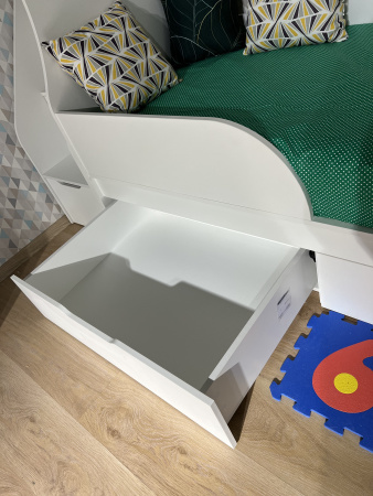 Двухъярусная кровать Дуэт 180х80  с бортиком от Династия Kids