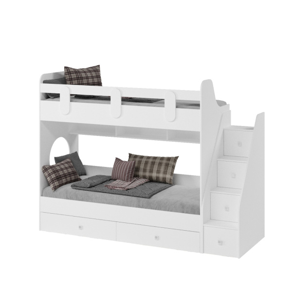 Кровать Фортуна-2 (цвета разные) 180х80 от Династия Kids