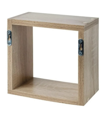 Комплект интерьерных полок Кубики (цвет белый)